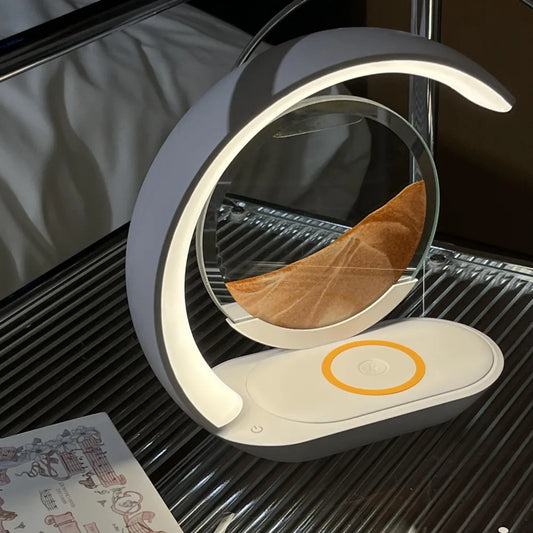 Night Light Sand Painting with Wireless Charging