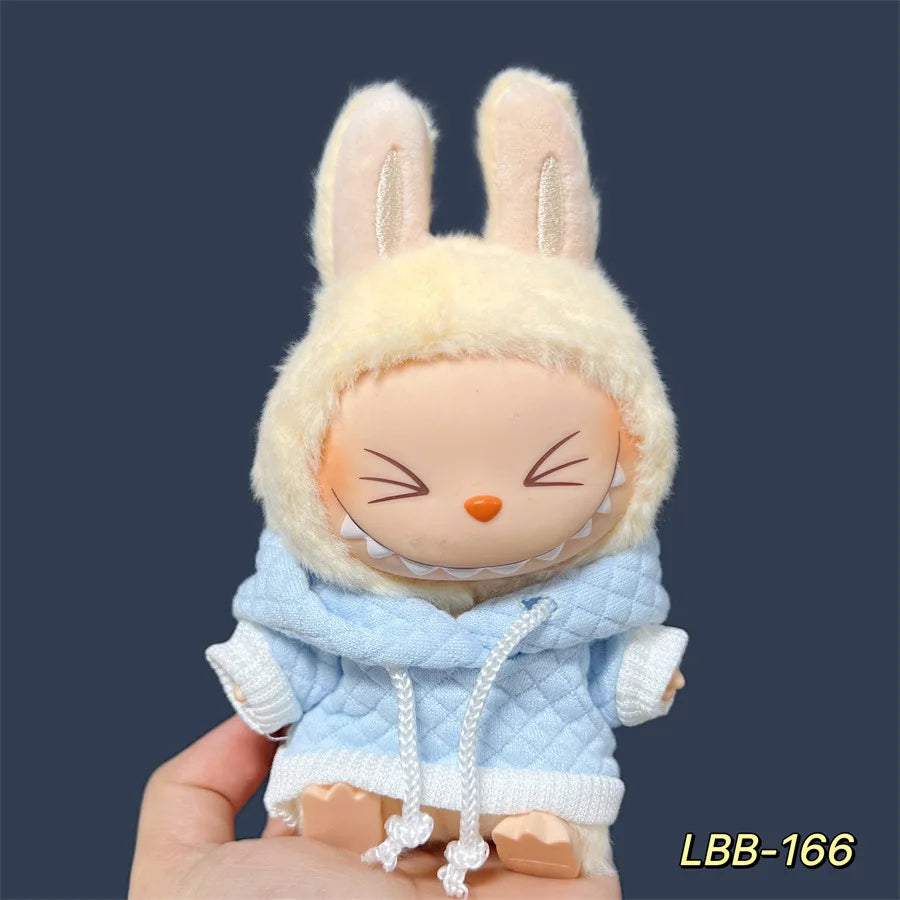 Labubu Plush Doll Skirt- Adorable Skirt Set for DIY Clothes Accessories