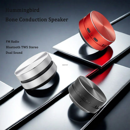 Hummingbird™ Bone Conduction Bluetooth Speaker with FM Radio