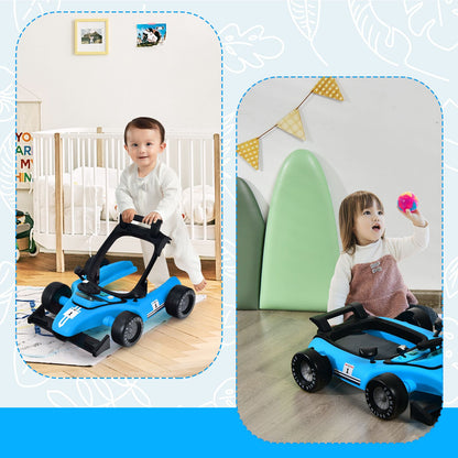 Versatile 4-in-1 Baby Push Walker - Adjustable Height & Speed for Growing Tots!
