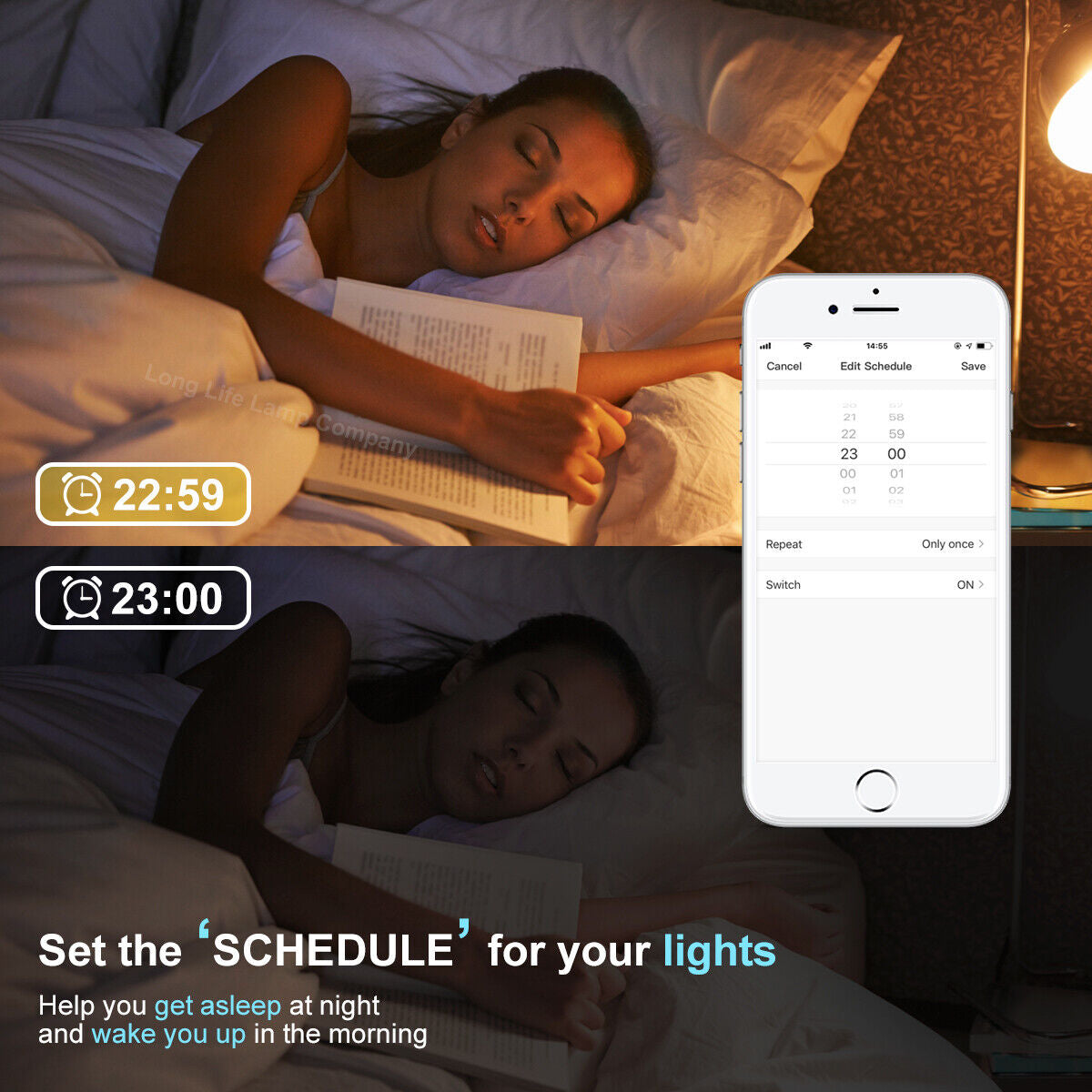 Smart WiFi RGB LED Light Bulb - Compatible with iOS, Android, Alexa & Google Home